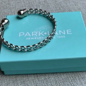 Park Lane silver adjustable bangle bracelet